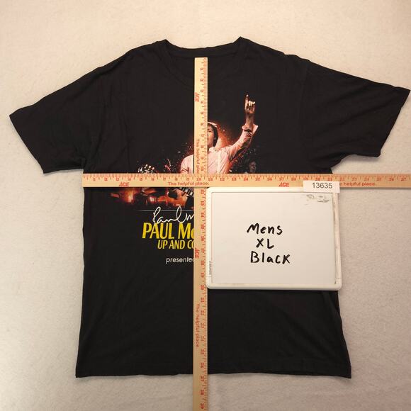 Paul McCartney Up and Coming Tour Band Graphic T Shirt Mens Size XL Black - Picture 5 of 9